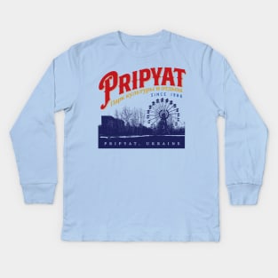 Pripyat Amusement Park Kids Long Sleeve T-Shirt